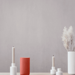 Lyngbyvase Porselen 15,5cm, Hvit