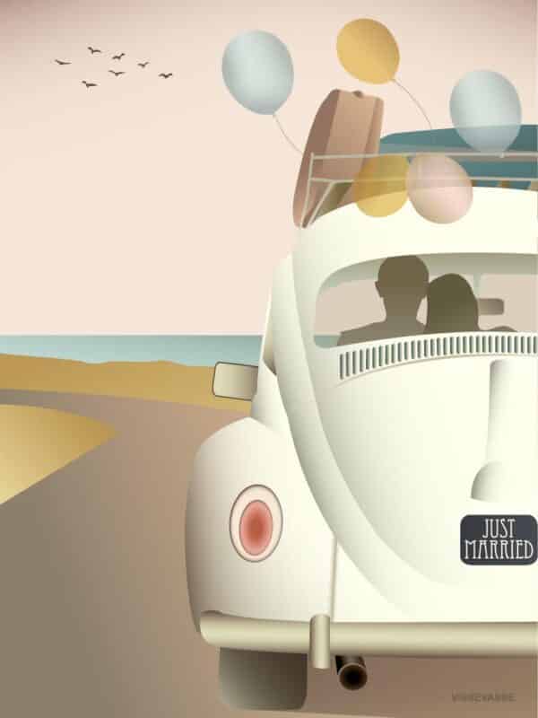 Kort A7, Just Married