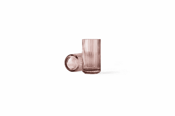 Lyngbyvase glass 15cm, Burgunder