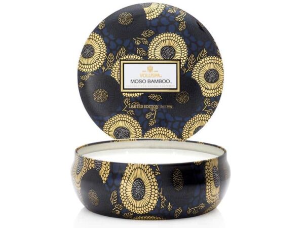 Duftlys med 3 veker 40t, Moso Bamboo