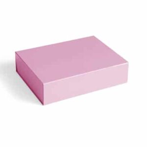 COLOUR BOKS 33X26X9 CM LYS ROSA