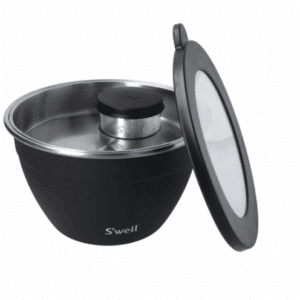 Salatbolle sett 1,9L, Black Onyx