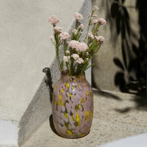 SPLASH VASE 30 CM LYSEROSA GUL HAY