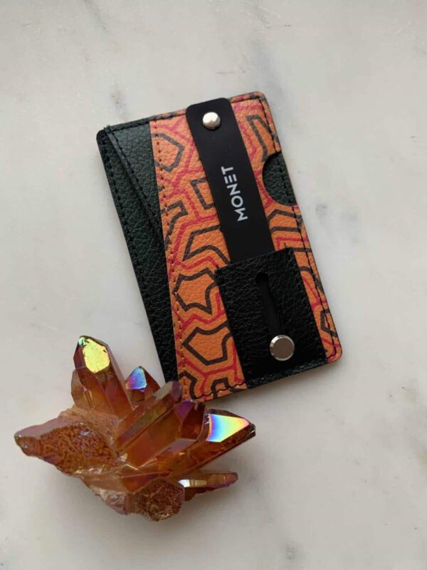 MONET KORTHOLDER GIRAFF ORANGE /BLACK