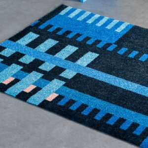 Loombauhaus Blå 60X85cm