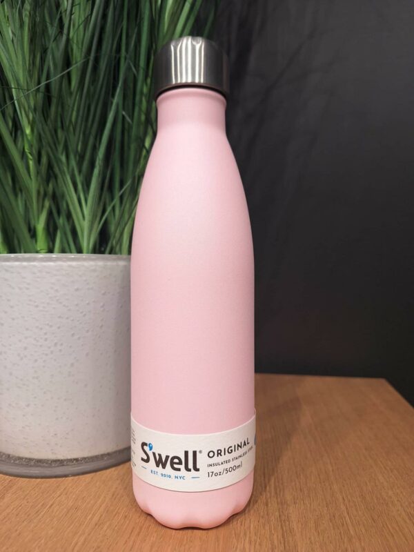 Drikkeflaske 500ml, Pink Topaz