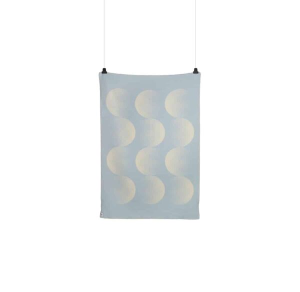 Ullpledd 135x200cm, Moon Crescent Blue