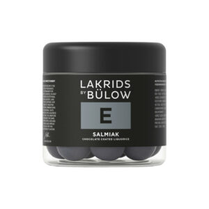 E - Salmiak Lakris med sjokolade 125 gr
