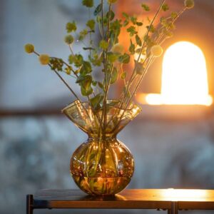 Boblen Pride vase 23 cm gul