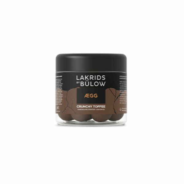 Ægg Crunchy Toffee lakris med sjokolade 125gr