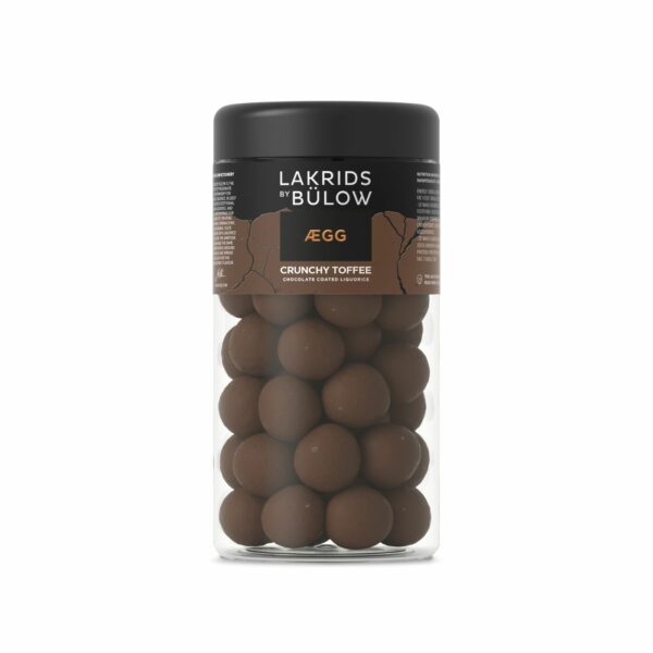 Ægg Crunchy Toffee lakris med sjokolade 295gr
