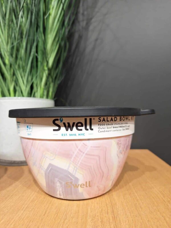 Salatbolle sett 1,9L, Goede Rose