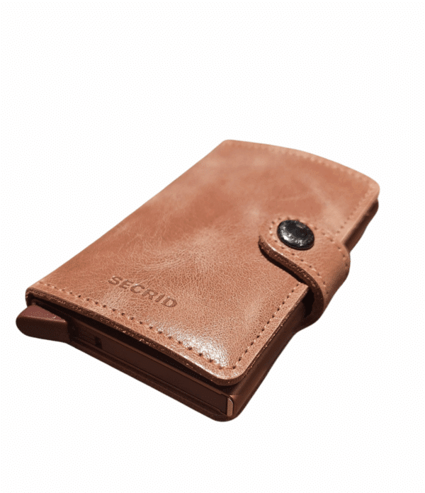 Skimmingsikker Kortholder, Vintage Mauve