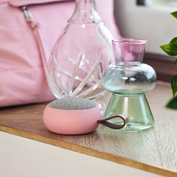 AGO 2 HØYTTALER FRESH PINK STOFF