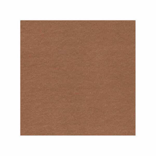 Serviett Tekstiltouch Middag 12 stk, Soft Brown