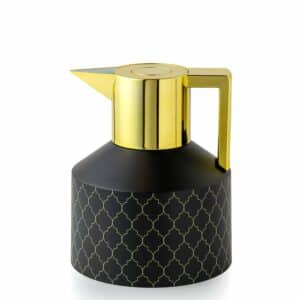 Geo termokanne 1,0 l sort og gull
