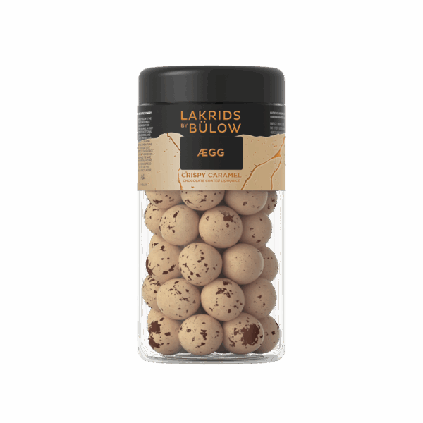 Ægg Crispy Caramel Lakris med sjokolade 295 gr