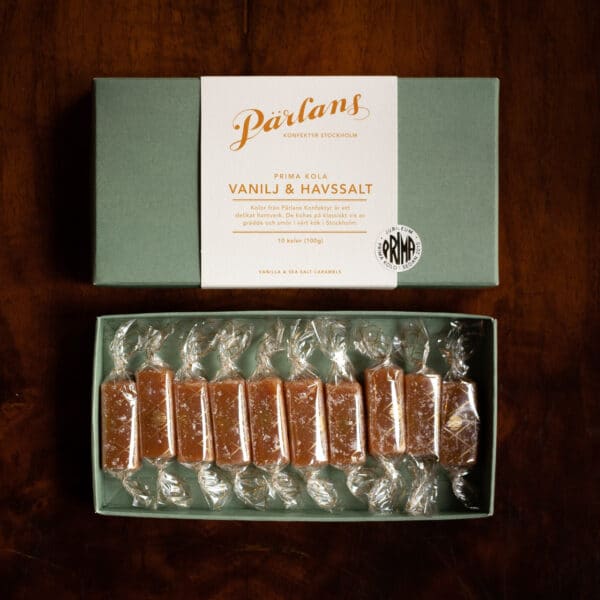 Caramel Box 10 Vanilla & Sea Salt