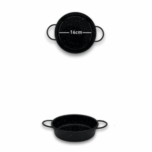 Emaljerte serveringskjele 16cm