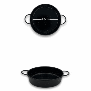 Emaljerte serveringskjele 20cm