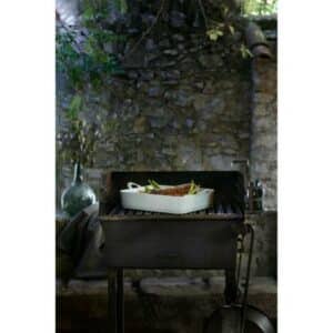 Pillivuyt Toulouse Fat 34 x 24,5 x 7 cm 3,7 liter Hvit