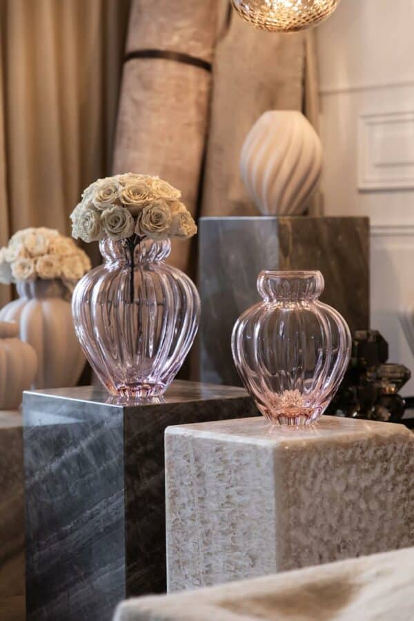 Audrey Vase Liten Rosa