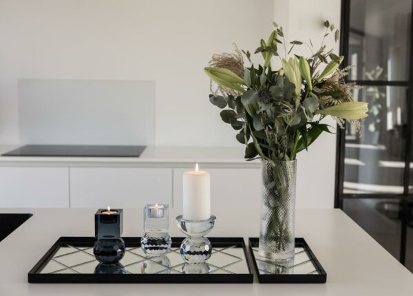 Harlequin Tray Large Clear Specktrum