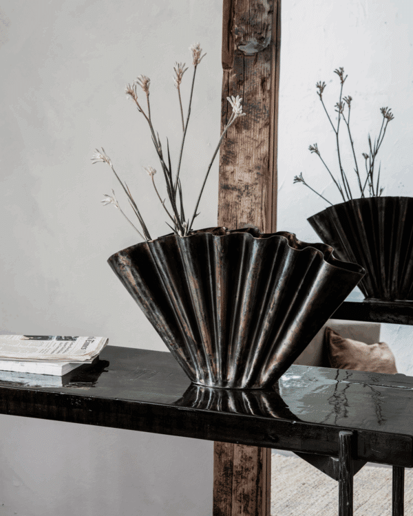 Vase HDFlood, Antikk brun House Doctor
