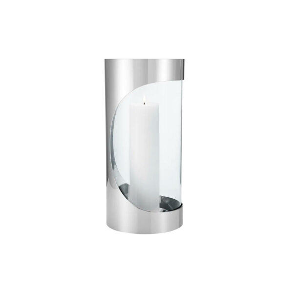 Chrome Contours Telys/Kubbelys Lykt 27,7cm