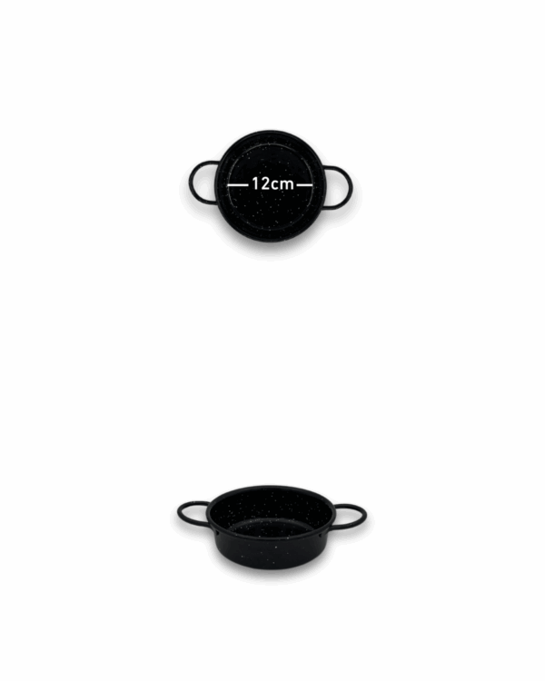 Emaljert minikjele 12 cm