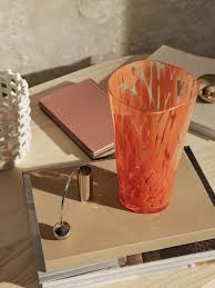 Casca Vase Poppy Red