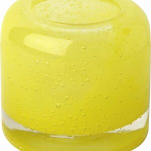 Telysholder / Vase Stor Yellow Ihr
