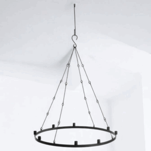 Lysekrone 70cm Stor Jern