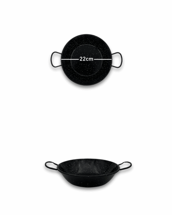 Emaljerte gryte 22 cm