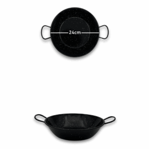 Emaljerte gryte 24 cm