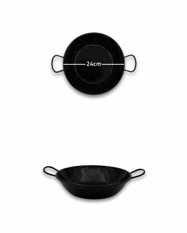 Emaljerte gryte 24 cm