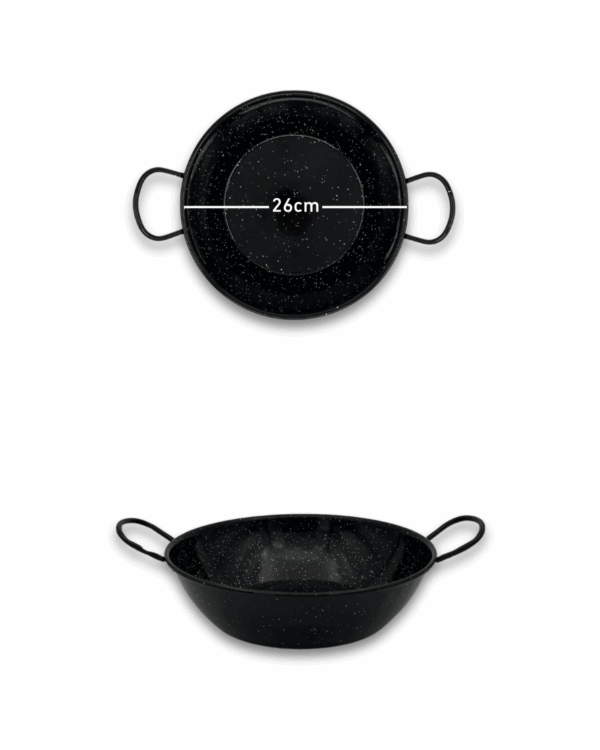 Emaljert gryte 26 cm