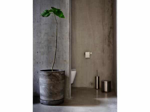 Ume Toalettbørste Dia 10 x 42 cm Børstet stål