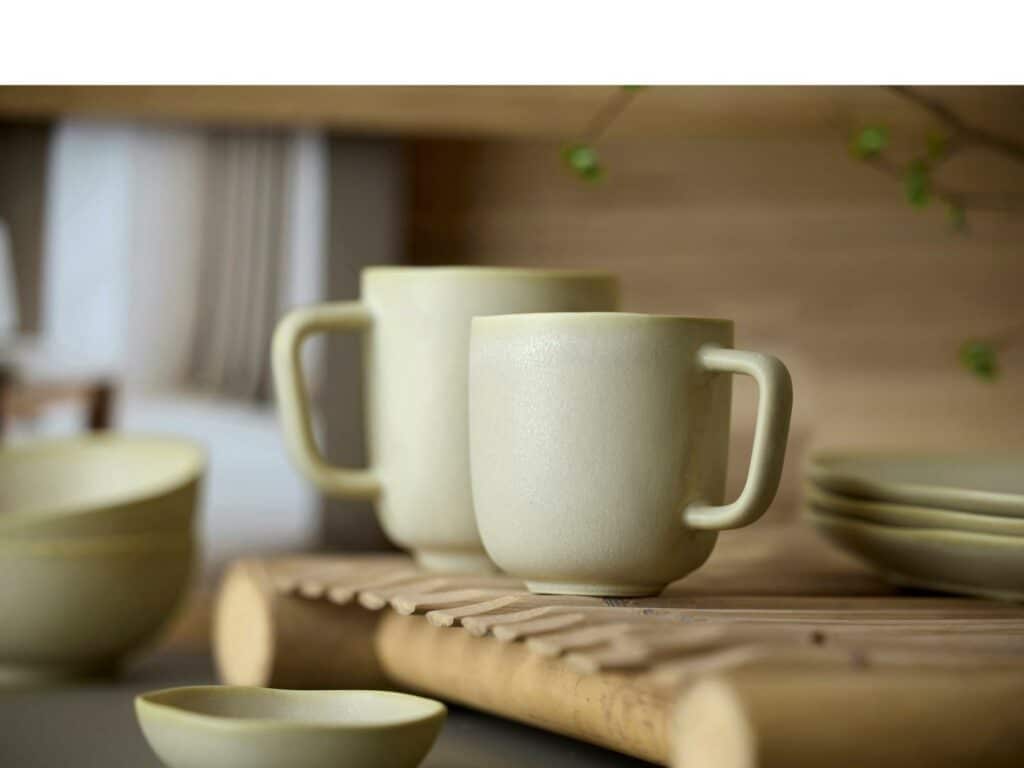 Shoku Krus Dia 8,5 x 9,8 cm 33 cl Soft Beige