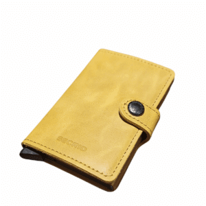 Skimmingsikker Kortholder, Vintage Yellow
