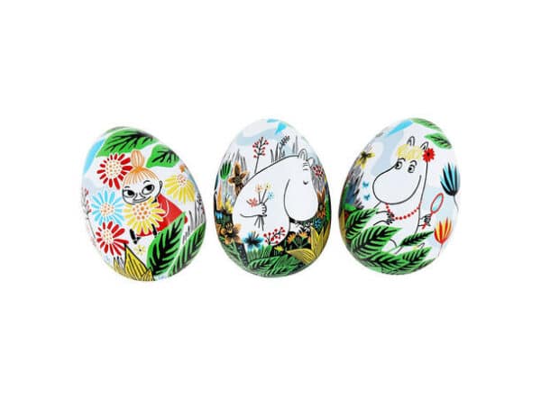 Mummi i Engen Påskeegg metall 7,3cm
