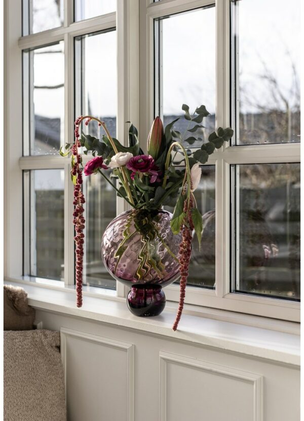 Meadow Vase Stor Plum