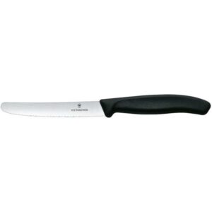 Tomatkniv - bordkniv - biffkniv 11 cm. med riller