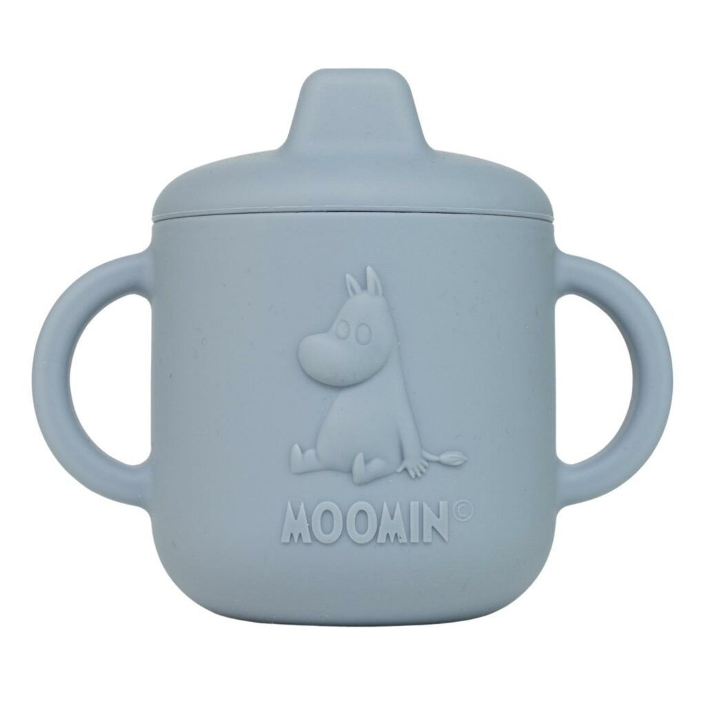 Mumin Silikon, Drikkekopp, Sky Blue