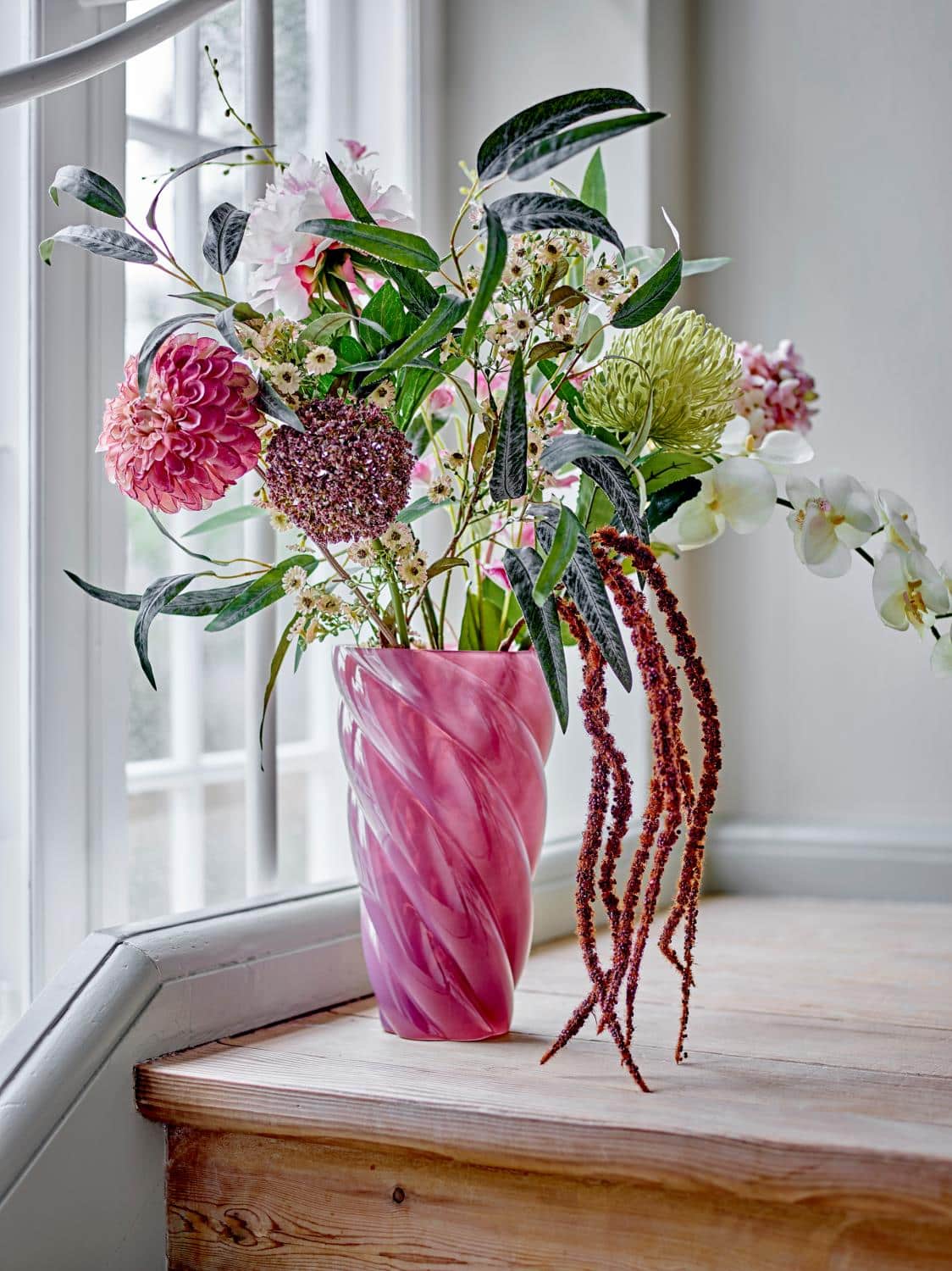 Callo Glassvase, Rosa