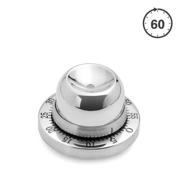 Eggestikker I Stål Med Timer 60 Minutter