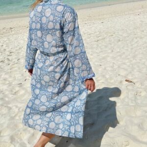 Kimono Bomull Himmel