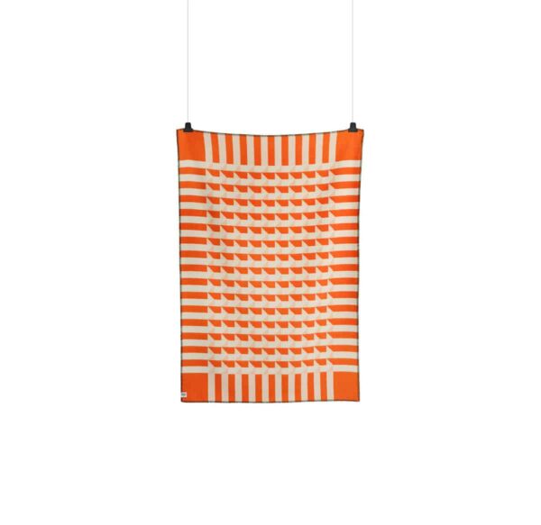 Ullpledd 135x200cm, Kvam Orange