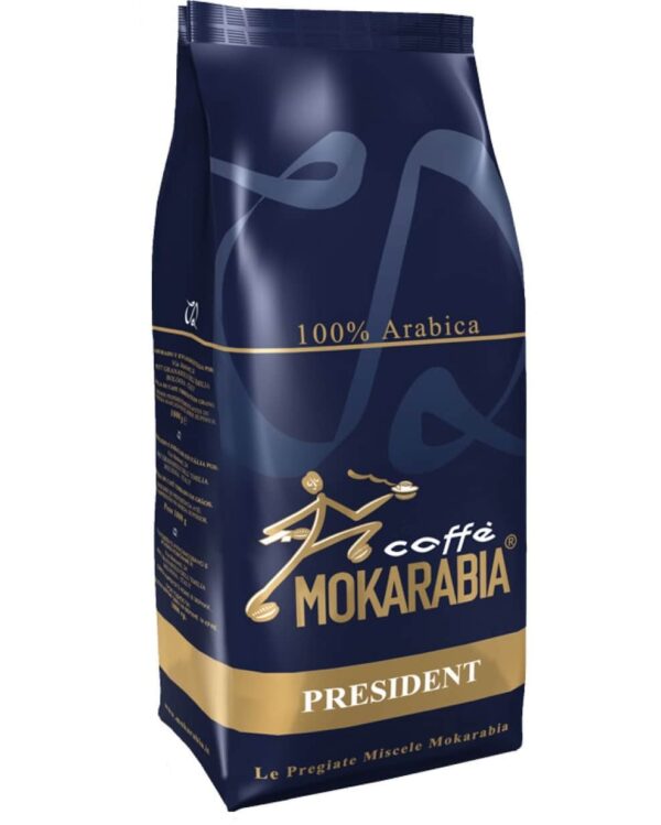 MOKARABIA PRESIDENT 1 KG KAFFEKOPPEN