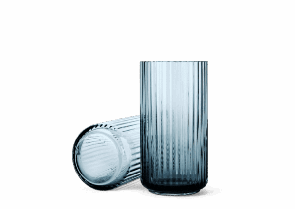 VASE GLASS 15CM BLÅ